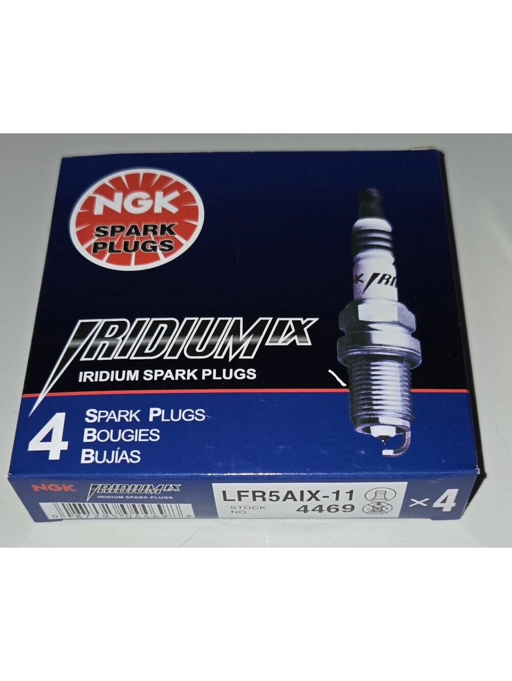 Spark Plug-Iridium IX NGK LFR5AIX-11 4469 Set Of 4